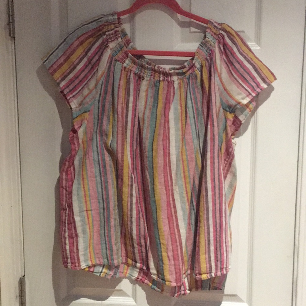 Multicolor top